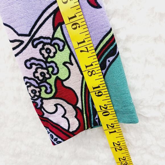 Blouse Size XL Psychedelic Flower Power Dopamine Chic Y2K Festival Whimsycore - Picture 6 of 10